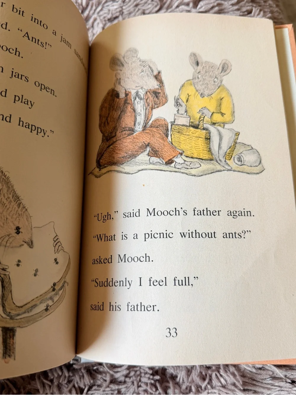 Mooch the Messy Illustrated Children’s Book by Sharmant vintage 1976 collectible